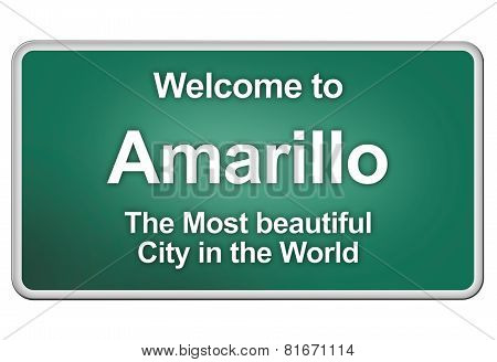 Welcome To Amarillo