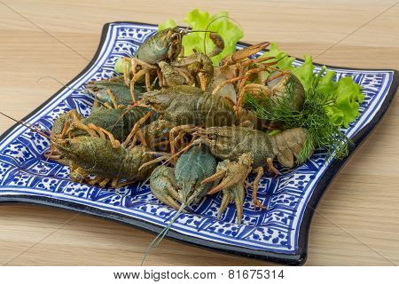 Raw Crayfish