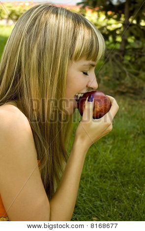 TEEN SPISE RED APPLE ved