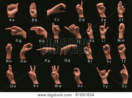 Sign Language Alphabet