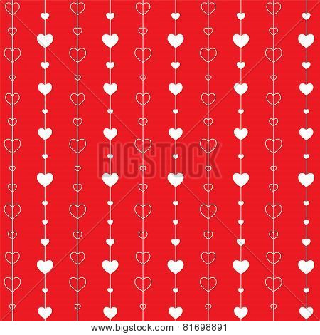 Seamless texture white hearts (1)