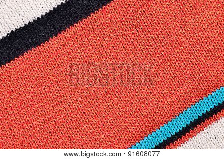 Striped Colorful Stockinet Background
