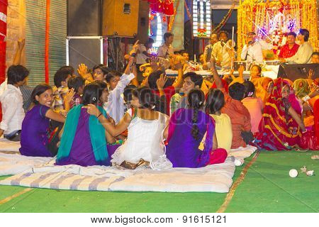 Local Nightly Street Festical In Jodhpur