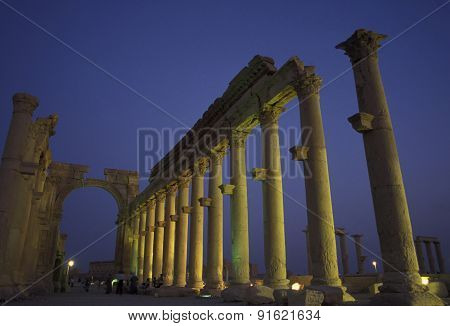 Syria Palmyra Roman Ruins