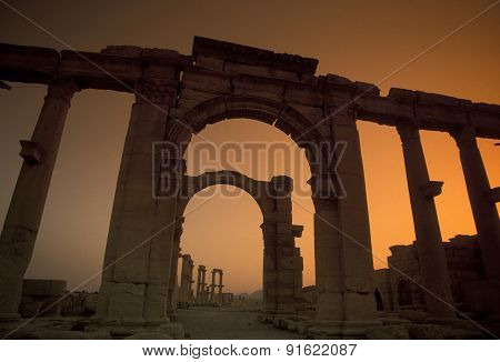 Syria Palmyra Roman Ruins
