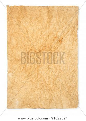Texture Old ,crumpled Paper