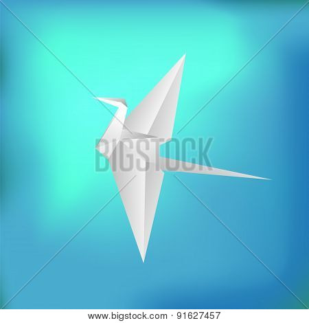 Flying Paper Bird