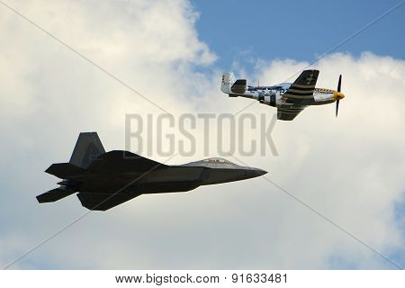 F-22 Raptor at Great New England Air Show