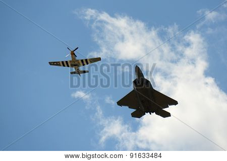 F-22 Raptor at Great New England Air Show