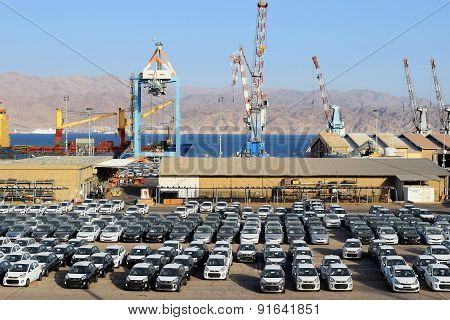 Cargo Port And New Cars For Sale, Eilat, Israel