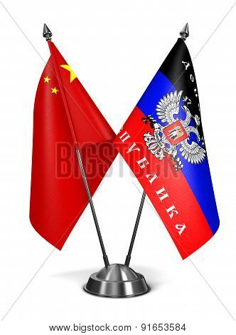 China and DNR - Miniature Flags.