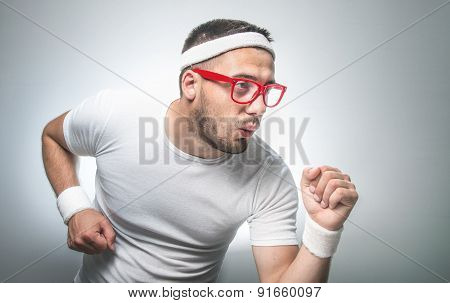 Funny Sport Man