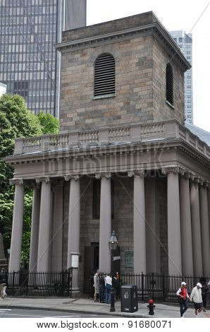 The Kings Chapel in Boston