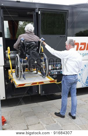 Physically Disabled Bus Accessibility Platform