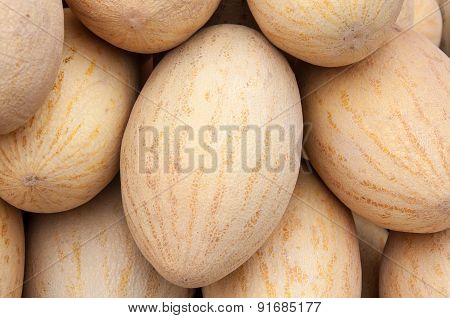 Melon Sold At The Bazaar