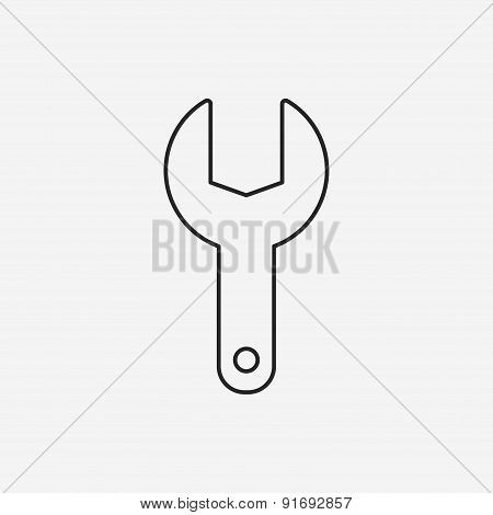 Screwdrivers Line Icon
