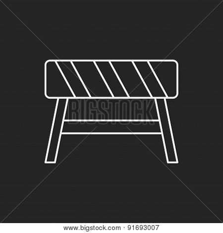 Roadblocks Line Icon