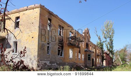 Destroyed Building