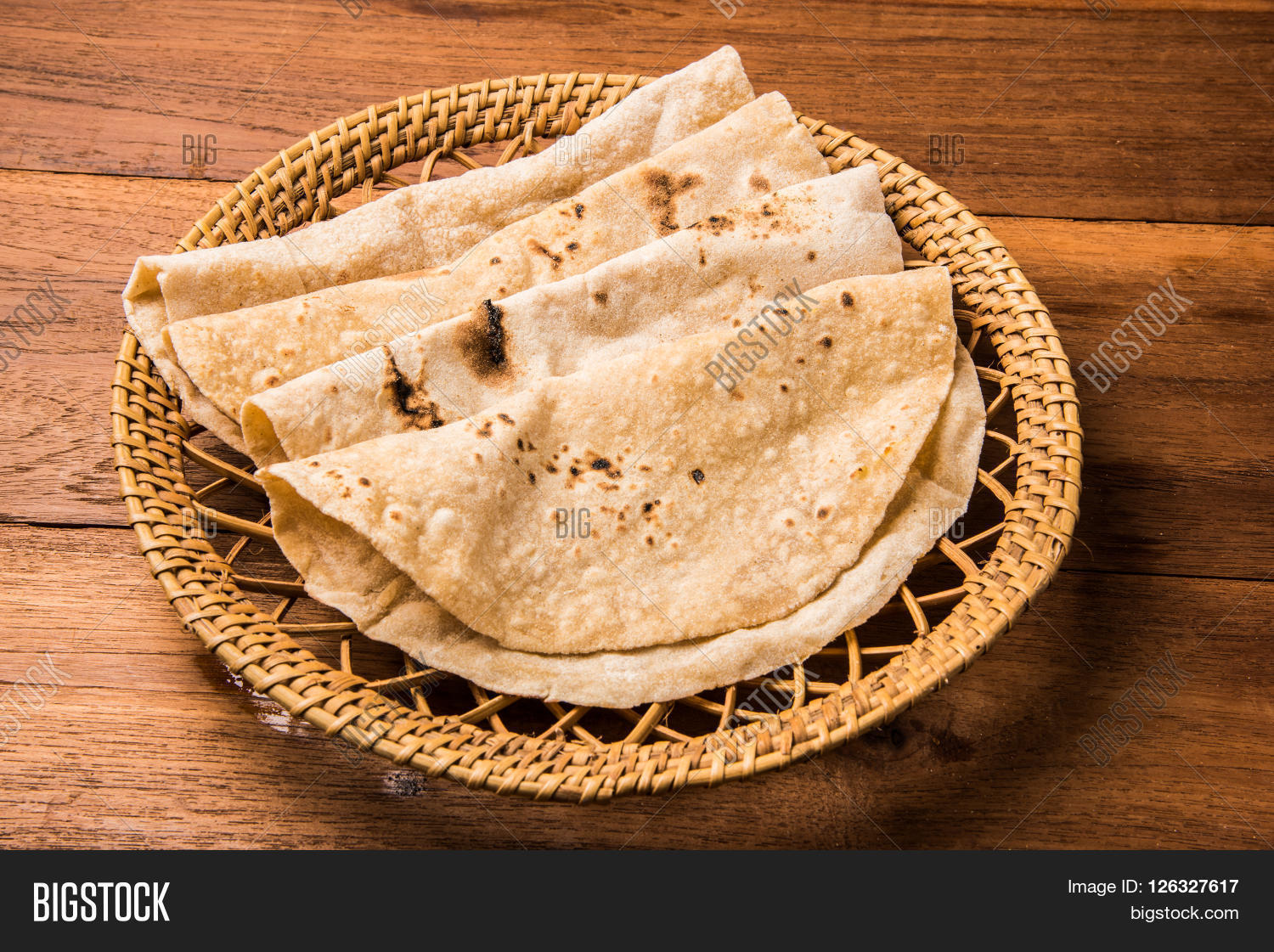 Indian Roti / Chapati Image & Photo (Free Trial) | Bigstock