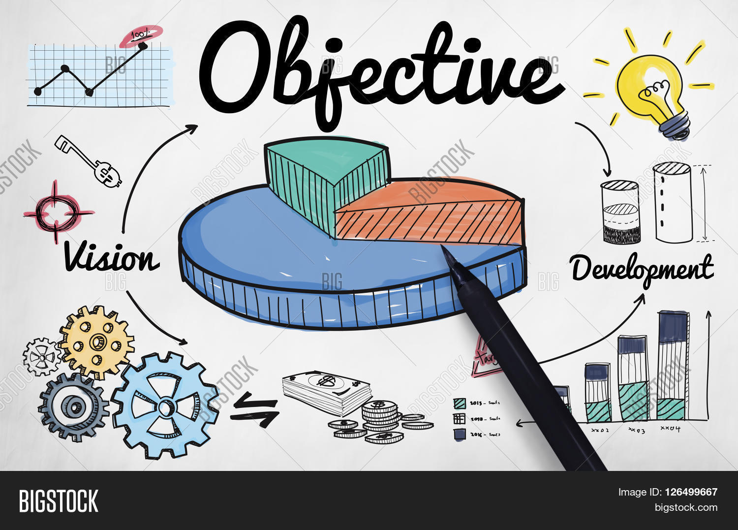 Objective Target Image & Photo (Free Trial) Bigstock