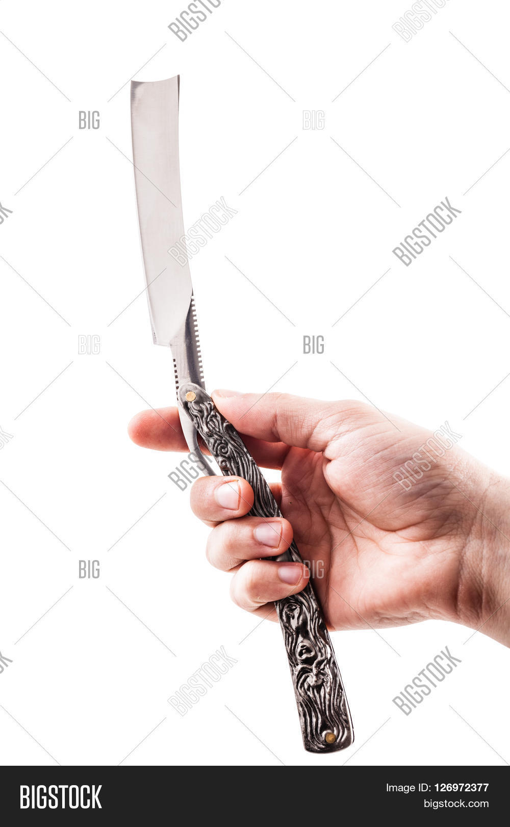 Holding Cutthroat Image & Photo (Free Trial) Bigstock