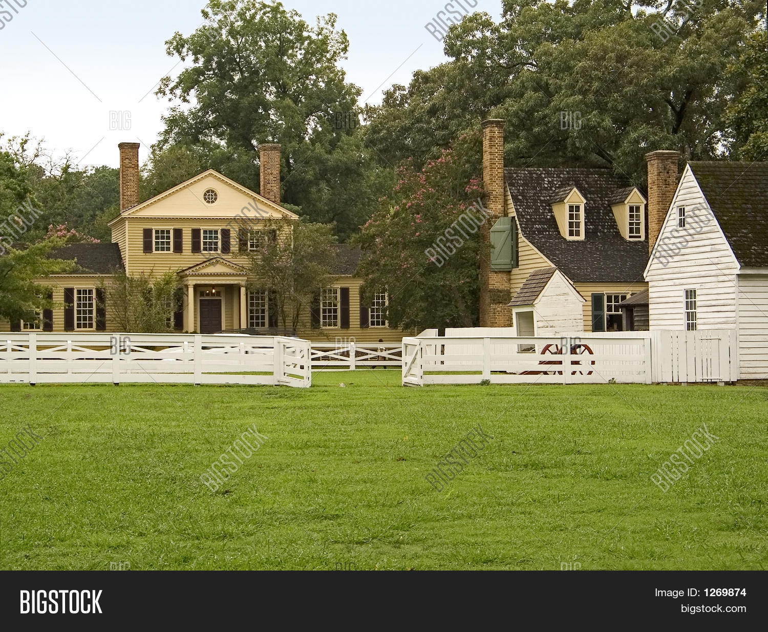 Colonial Village Image & Photo (Free Trial) Bigstock