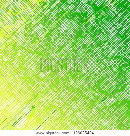 Straight diagonal greenlines on a white background.