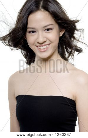 Pěkně dospívající dívka