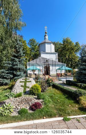 The ancient Church of the Assumption. Holy Dormition Monastery diocesan. Lipetsk. Russia