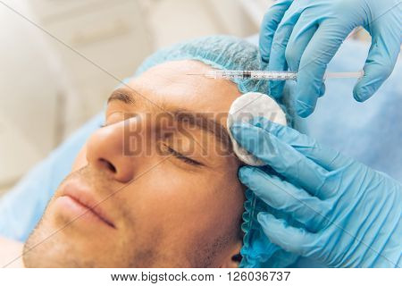 Man At The Plastic Surgeon