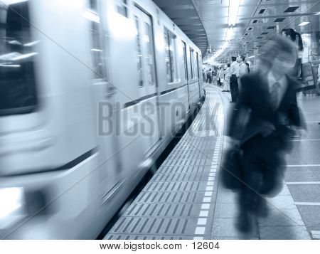 At The Train Station