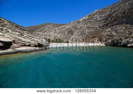 Beach Of Folegandros
