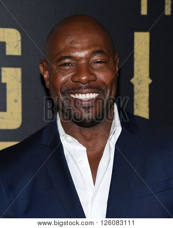LOS ANGELES - APR 12:  Antoine Fuqua arrives to the CinemaCon 2016: Sony Pictures Presentation of 2016 Films  on April 12, 2016 in Las Vegas, NV.                