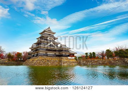 Matsumoto Castle in Matsumoto City, Nagano, Japan