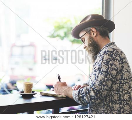 Author Casual Columnist Inspire Journalism Story Concept