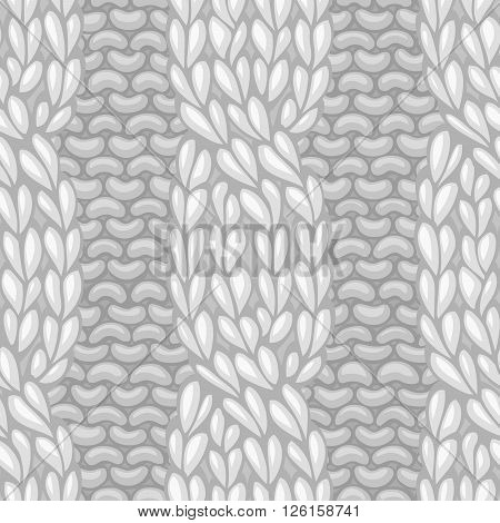 Seamless Four-stitch Cable Front Pattern.