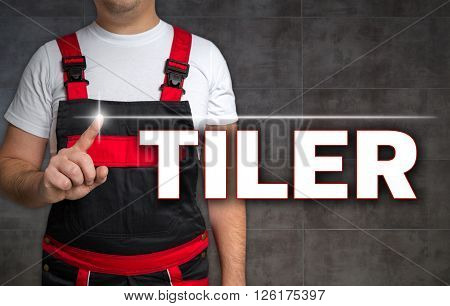 tiler touchscreen is shown by craftsman concept.