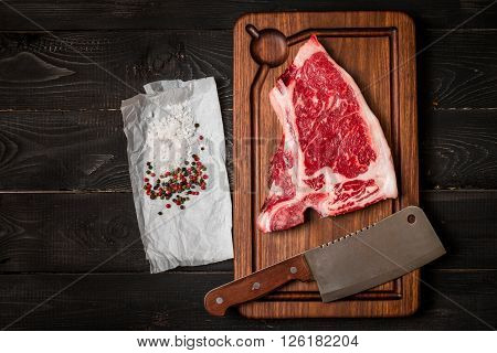 Raw Fresh Meat Club Steak