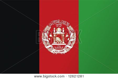 Флаг Афганистана