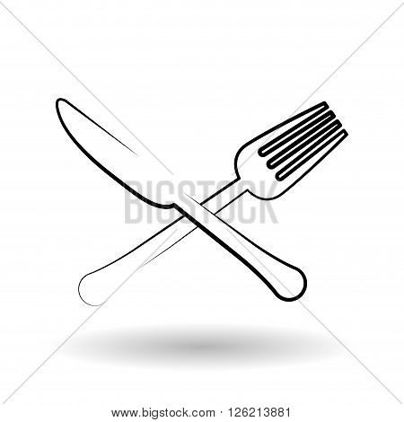 menu equipment concept with icon design, vector illustration 10 eps graphic.