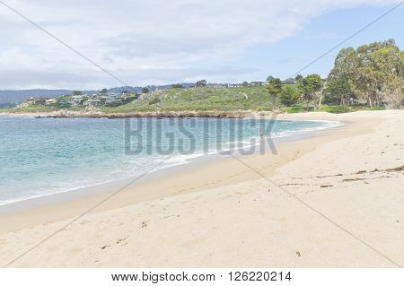 Beach At Garrapata State Park, California