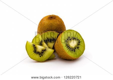 Sliced kiwi fruit isolated on white background
** Note: Visible grain at 100%, best at smaller sizes