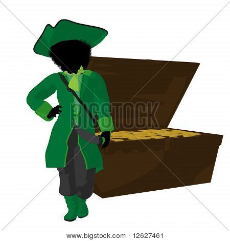 Pirata adolescente americana Africano
