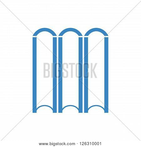 Book icon isolated on white background, could be used for education logo or icon