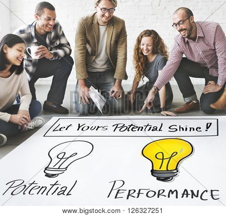 Potential Performance Capacity Motivation Skill Concept