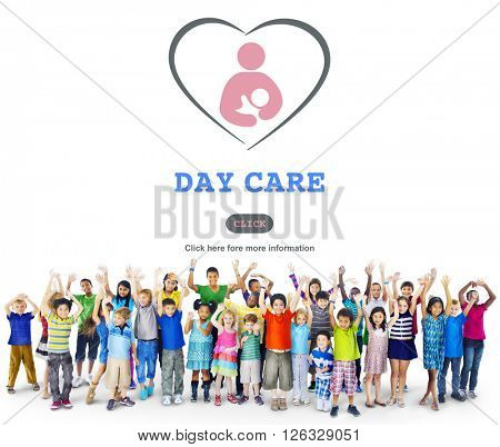 Day Care Babysitter Nanny Nursery Love Motherhood Concept