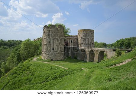 Koporye fortress in the summer landscape. Leningrad region, Russia