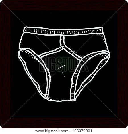 Simple Doodle Of A Pair Of Pants