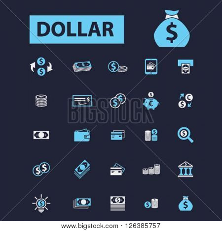 dollar icons
