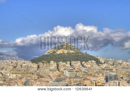 Monte Lycabettus em Atenas